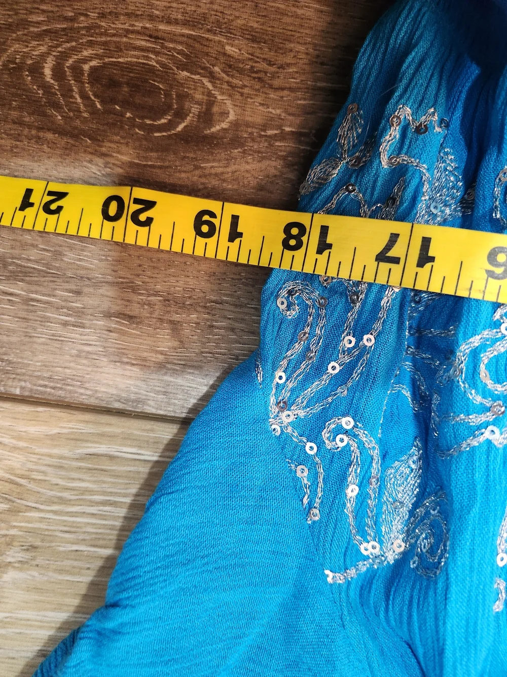 BOSTON PROPER METALLIC EMBROIDERED SEQUINS TIERED PEASANT MAXI DRESS LARGE - Picture 6 of 9
